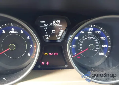 2013 Hyundai Elantra Gls/Limited из США, поврежденный, VIN 5NPDH4AE2DH238243